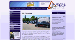 Desktop Screenshot of fahrschulteam.info