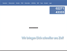 Tablet Screenshot of fahrschulteam.com